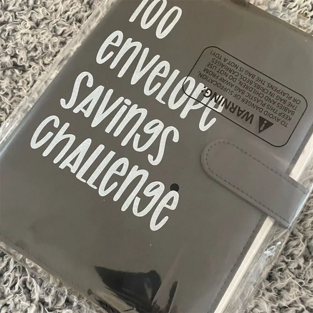 100 Envelope Savings Challenge Binder Budget Planner Money Saving Book